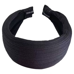 秋冬加厚宽边高颅顶发箍女2025新款日常外戴防滑头箍显脸小压发卡