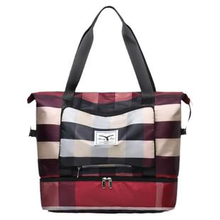 折叠旅行包女轻便健身包外出旅游手提包大容量出差行李包男收纳袋