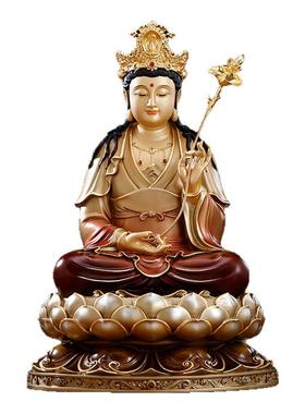 纯铜大势至菩萨像佛像铜像