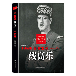 戴高乐传正版二战风云人物系列自由之魂 世界军事政治人物第二次世界大战记录历史军事人物传记故事 二战人物传记畅销书籍排行榜