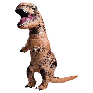 霸王龙充气服装行走卡通成人偶儿童暴恐龙衣服创意求婚庆年会搞笑