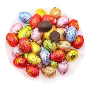 徐福记雀巢彩蛋形夹心巧克力500g散装结婚庆喜糖零食（代可可脂）
