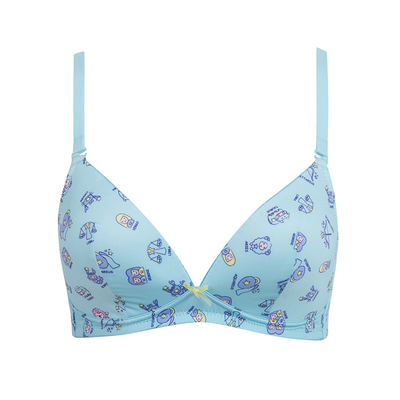 古今舒适聚拢俏皮星座印花文胸