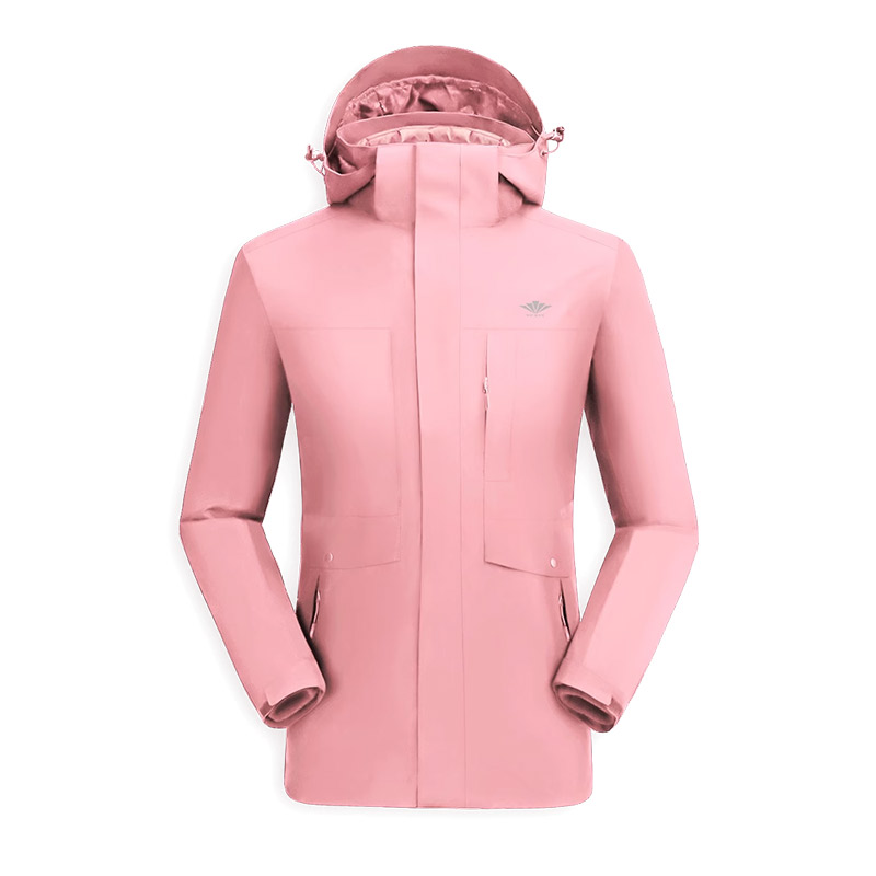 TICRYS加厚冲锋衣女三合一可拆卸羽绒棉内胆户外可拆卸羽绒棉服男