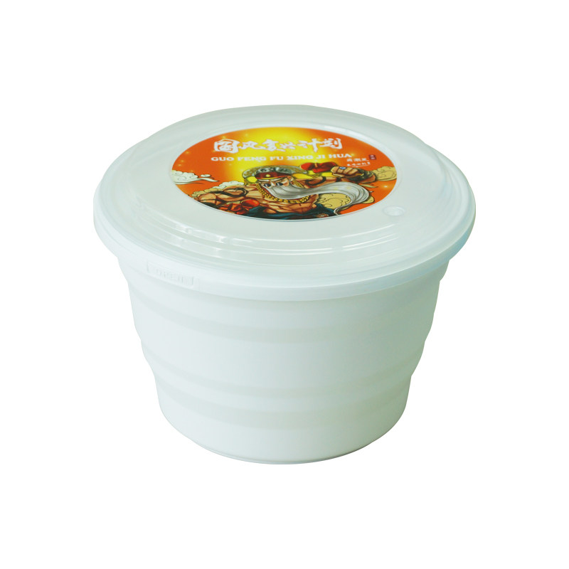 国潮一次性长方形打包盒食品级