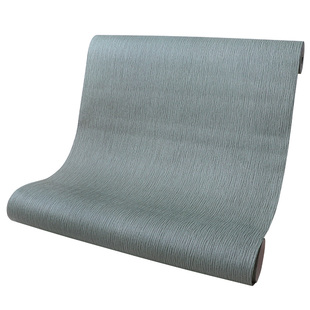 3d白素色墙纸北欧客厅房间卧室2026新款灰色壁纸高级感条纹非自粘