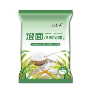 纯小麦淀粉澄面澄粉凉皮用青团粉家用食用水晶饺子粉冰皮月饼原料