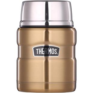 膳魔师便携保冷保温罐不锈钢焖烧罐保温饭盒附汤勺470ml SK3000