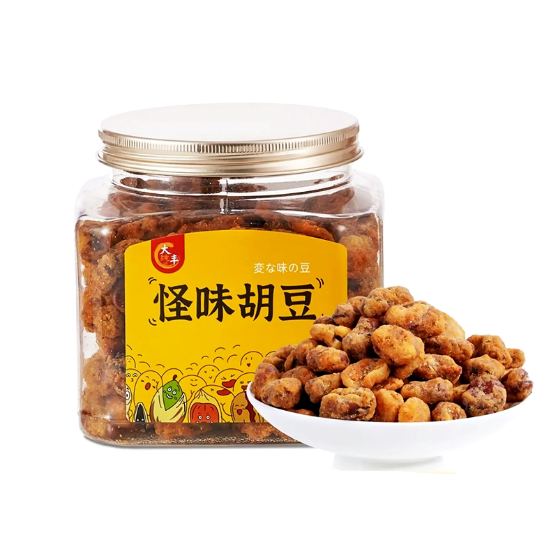 大纯丰怪味胡豆多味炭烤香蕉卷