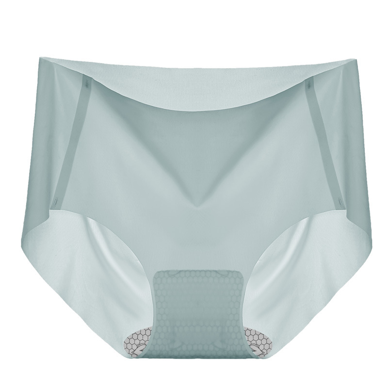 ultra-thin 6条瑜伽无痕内裤女桑蚕丝底档抗菌速干薄运动健身三角