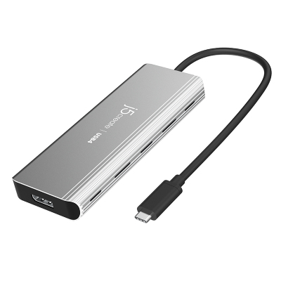 j5CreateUSB4双4K扩展坞8K