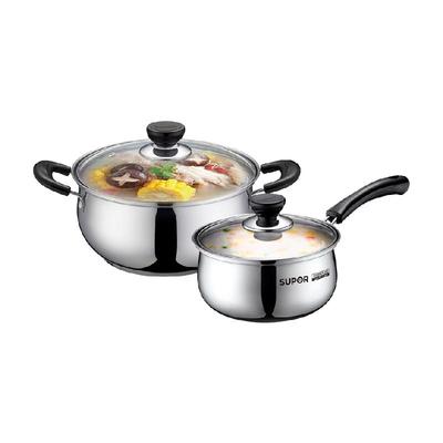 苏泊尔304不锈钢小尺寸汤奶锅