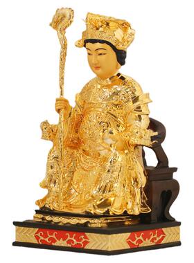 信仰家居黄铜鎏金玉帝王母