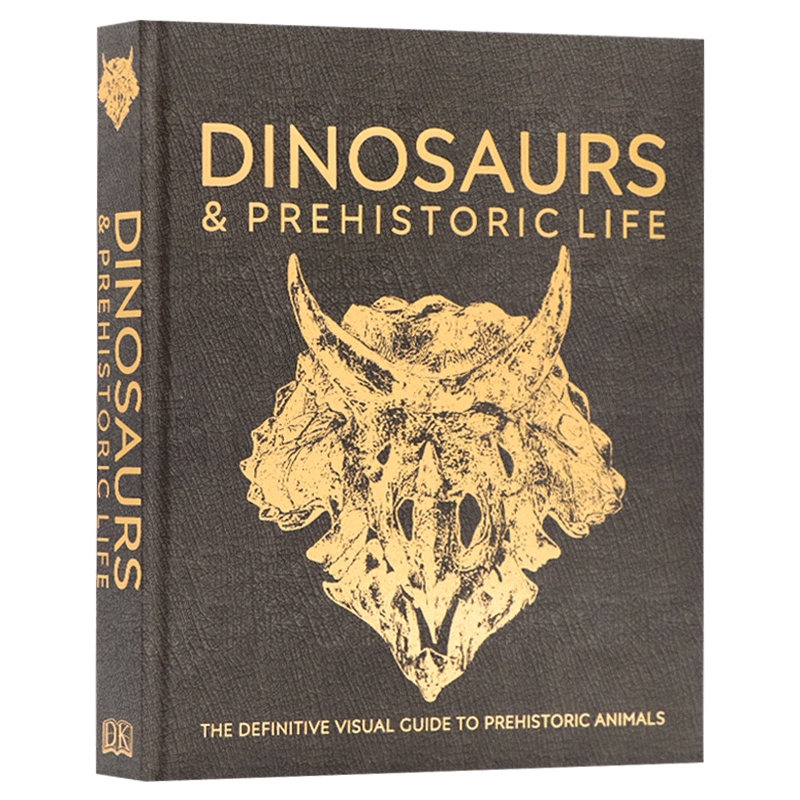 现货包邮 英文原版 Dinosaurs & Prehistoric Life 恐龙与史前生命 自然历史博物馆 侏罗纪世界 恐龙化石 DK百科侏罗纪世界英文版