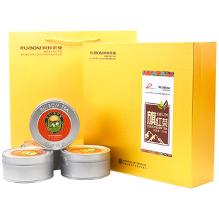 润邦茶业利川红红茶【旗红方盒】高端礼盒装恩施高山含硒红茶200g