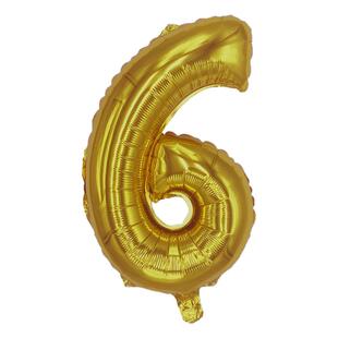 32寸数字铝膜气球宝宝生日布置装饰 0-9玫瑰金色银色路引装饰派对