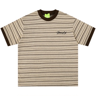 From Mars College style contrasting short-sleeved T-shirt