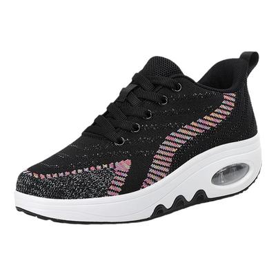 咪呢咔秋冬季新款摇摇鞋女厚底防