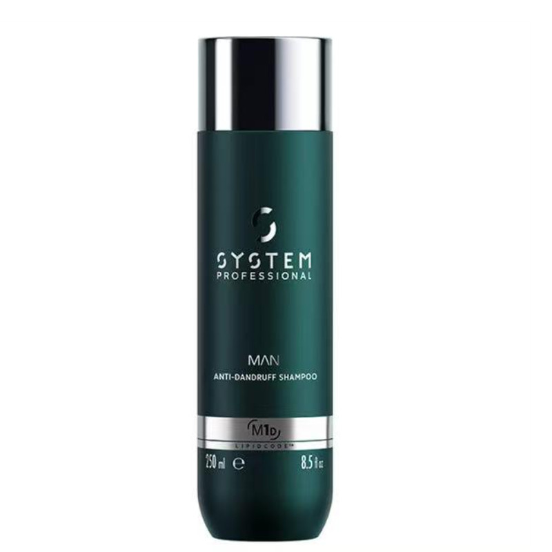 德研丝M1b男士洗发露沙龙院线净屑舒缓头皮油头男士洗发250ml