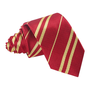 哈利波特领带学院风男生女生校园学生校服斜纹红黄蓝绿