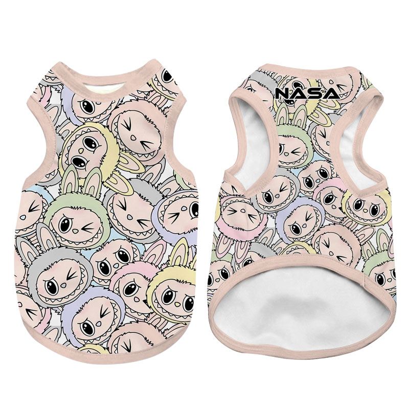 NASA联名拉布布labubu宠物背心