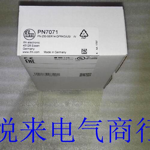 议价PN7071全新原装正品IFM易福门PN7071代替旧款PN5001和PN7001