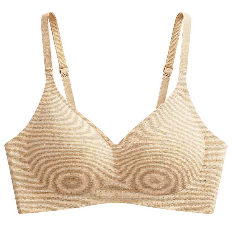 内衣女小胸上托聚拢收副乳无钢圈防下垂大胸显小胸罩薄款文胸胸罩
