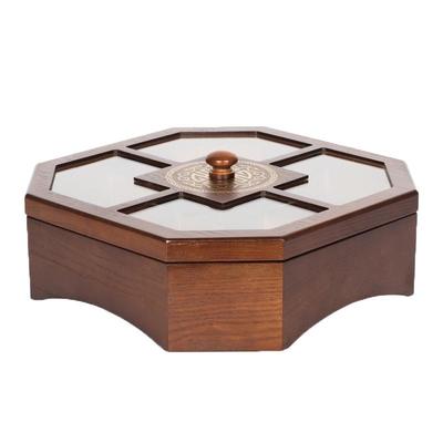 新中式带盖双层糖果盒