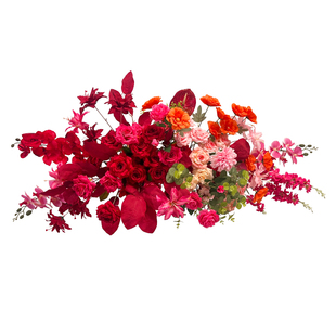 农村院子自建房婚礼布置结婚小区单元门大门场景装饰庭院灯笼挂饰