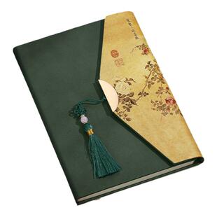 国潮笔记本定制可印logo复古中国风高档商务记事本礼盒套装2025年新款a5办公会议记录本公司礼品纪念品伴手礼