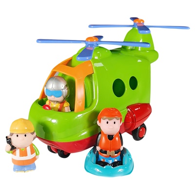 KDT仿真音效飞机玩具直升机