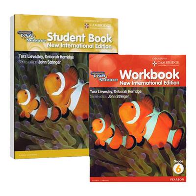 培生剑桥国际小学科学课程教材+练习册套装 第六级别 HEINEMANN EXPLORE SCIENCE儿童小苏佐绘本 儿童教材 全英文正版原著英语书籍