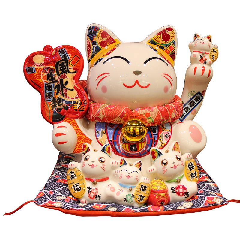 存钱罐招财猫大号可存
