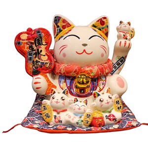 存钱罐招财猫大号可存