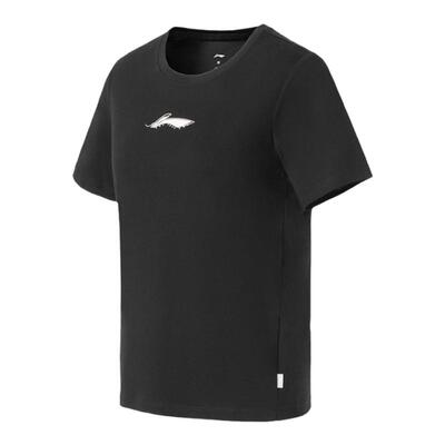 李宁短袖T恤夏季新款女子健身系列透气休闲运动上衣ATSS360-7