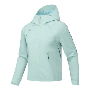 Skechers斯凯奇26春新款女子休闲运动连帽梭织外套 P126W049/01P9