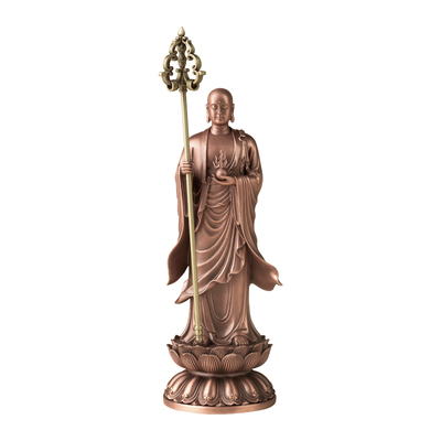 铜师傅《地藏王菩萨》摆件