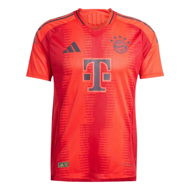ADIDAS阿迪达斯男装2024秋新款拜仁球迷版主场球衣短袖T恤 JE9269