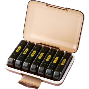 药盒便携一日三餐一周七天吃药提醒分药器随身装药品药物分装盒子