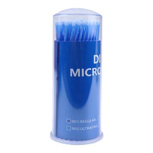 牙科涂药棒小毛刷粘结剂小棉棒 不掉毛美容棒 型号齐全100支/瓶装