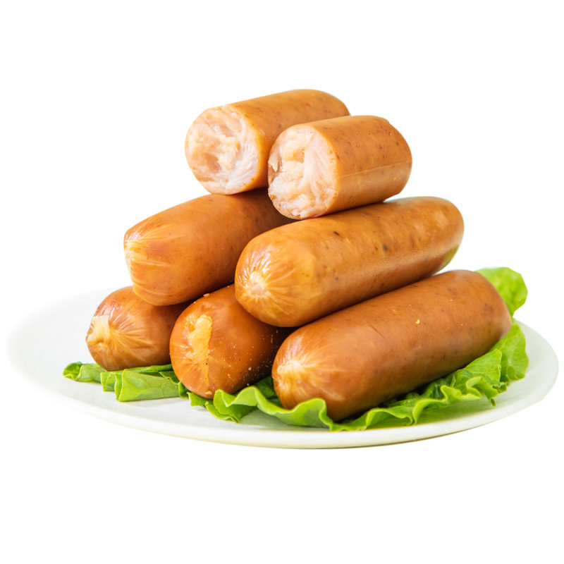 【李佳琦直播间】橙子快跑鸡腿肉肠即食鸡肉肠高蛋白食品肉肠零食