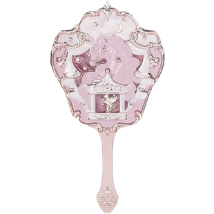 花知晓镜子周边手持镜化妆镜天鹅天使巧克力人鱼白月光化妆箱礼盒