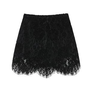 F PROJECT【温柔暴击】两色蕾丝半身裙短裙女纯欲（内含打底裤 ）