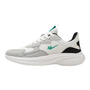 双星男鞋透气百搭学生缓震跑步鞋超轻男款运动鞋轻便double star