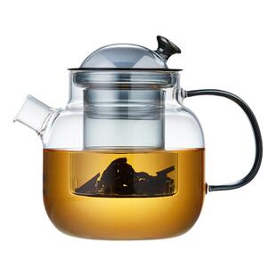 美斯尼玻璃茶壶家用沏茶单壶耐高温煮茶壶茶水分离泡茶器茶具套装