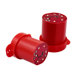 2026新年灯笼灯泡免插电大红灯笼感光led灯智能电池款伴侣感应灯