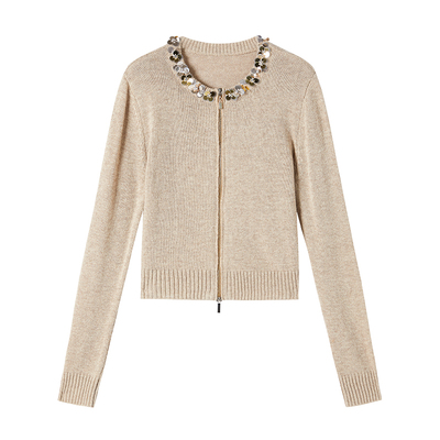 外搭慵懒风高级未冕杏色新款