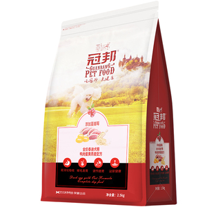 冠邦贵宾专用粮2.5kg泰迪狗粮5斤小型犬幼犬粮清火美毛成犬粮全期