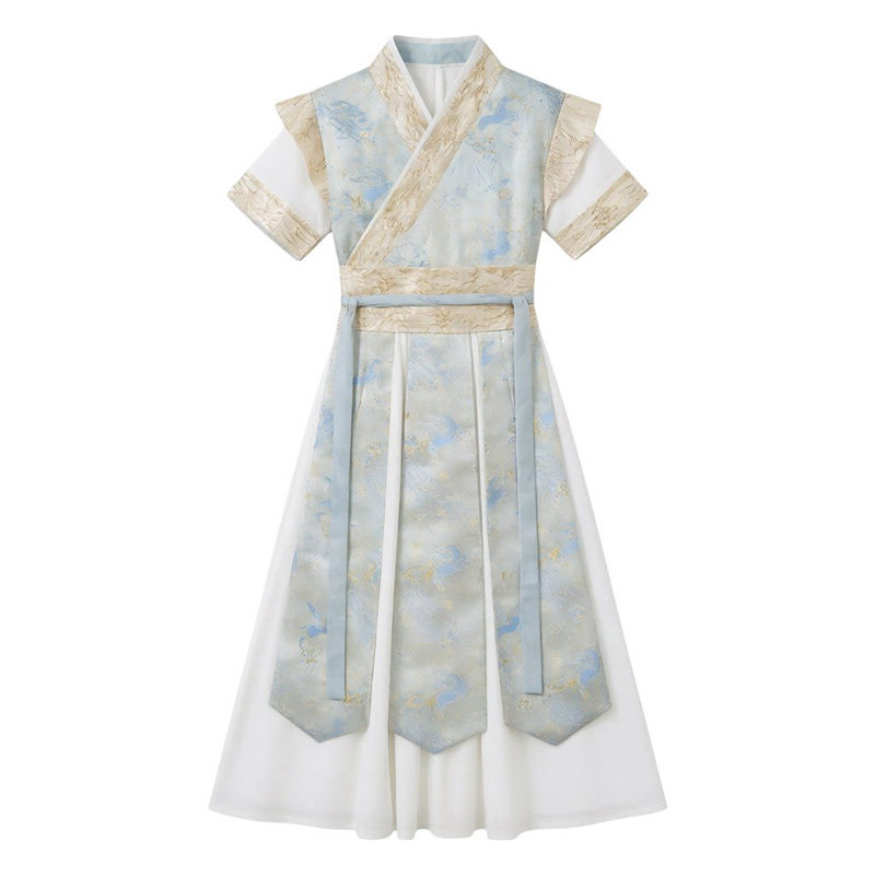 男童汉服夏季国风帅气古装演出服