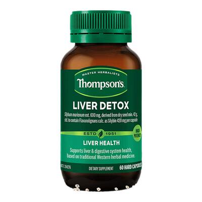 汤普森护肝片奶蓟草精华60粒/瓶